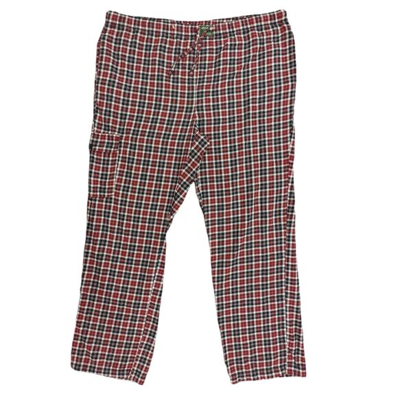Eddie Bauer Pajama Pants Men Size L Inseam 30" Lounge Pants Sleepwear Plaid‎ - Picture 1 of 12